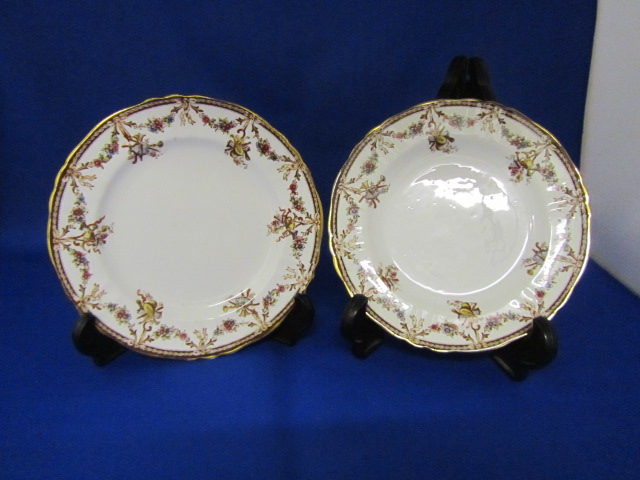 W A A & CO Set Of Two Tea Plates